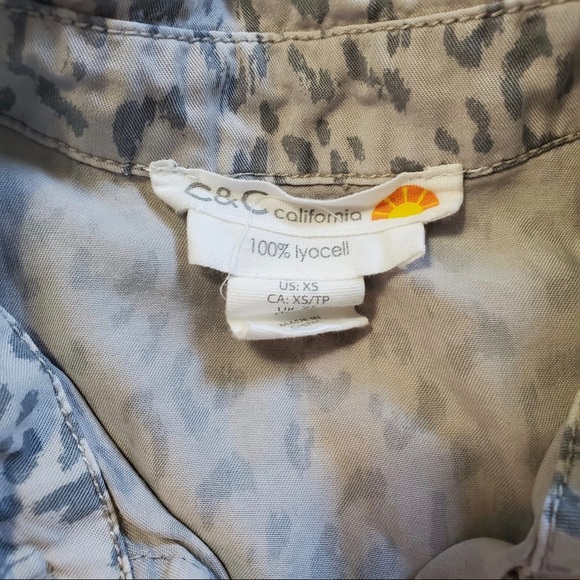 Leopard Print Button Up - Picture 3 of 4